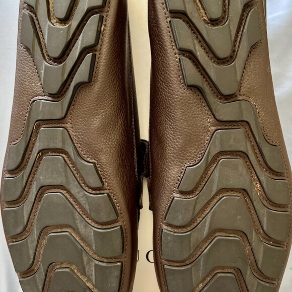 Men’s Gucci Plain Toe Moccasin Leather Loafers & Slip-ons - Picture 6 of 13